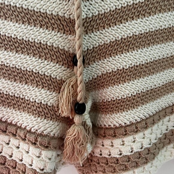 ☀️ NWT House of Harlow 1960 - Size M -Women Crochet Top+Short Beige and white ☀️ - Picture 8 of 8